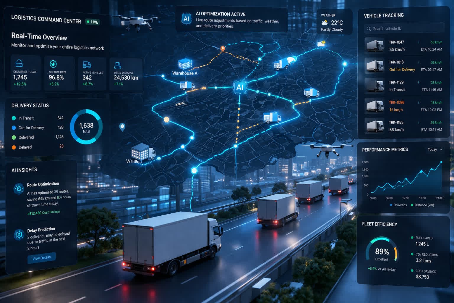 How AI is Optimizing Logistics