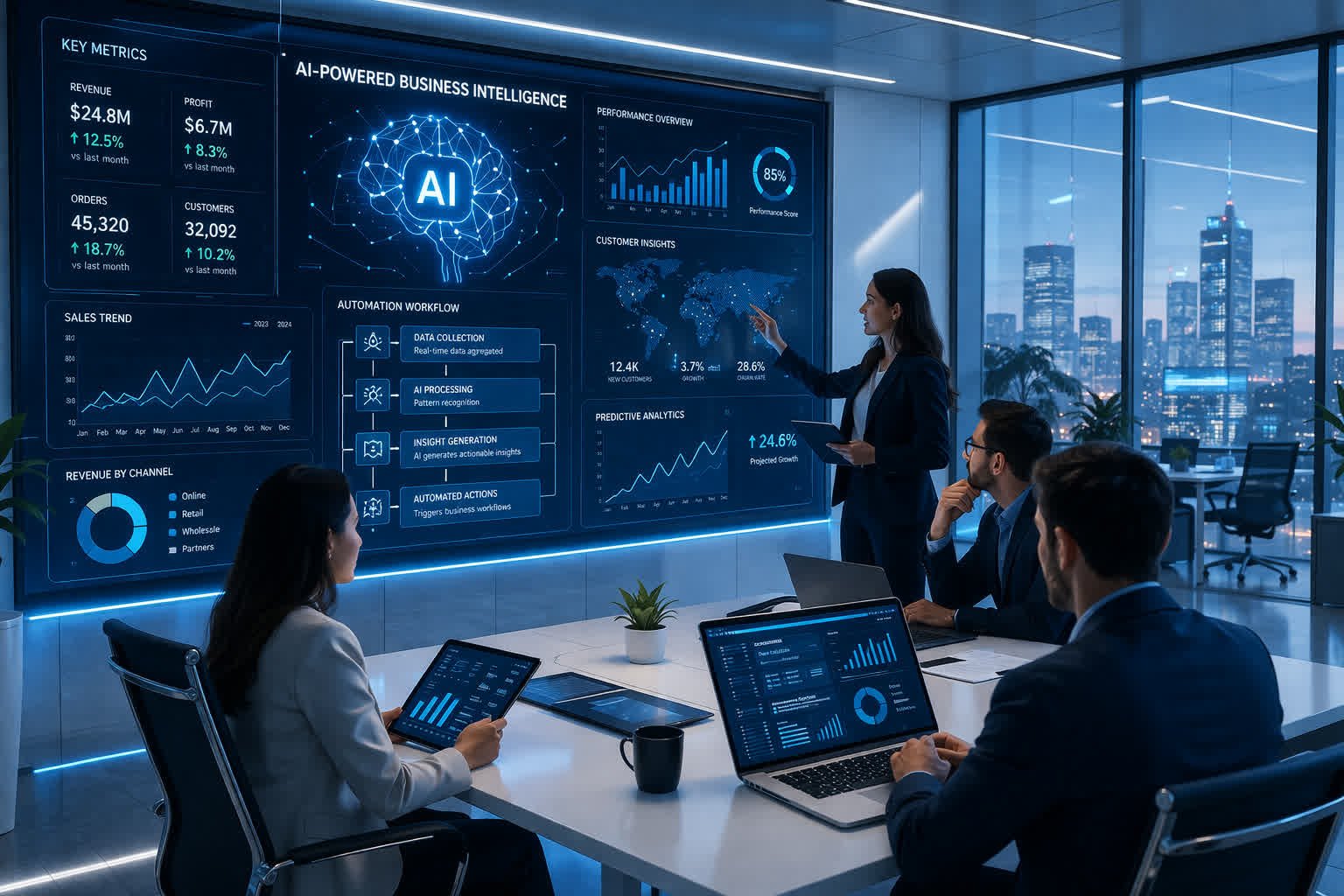 AI transforming business operations